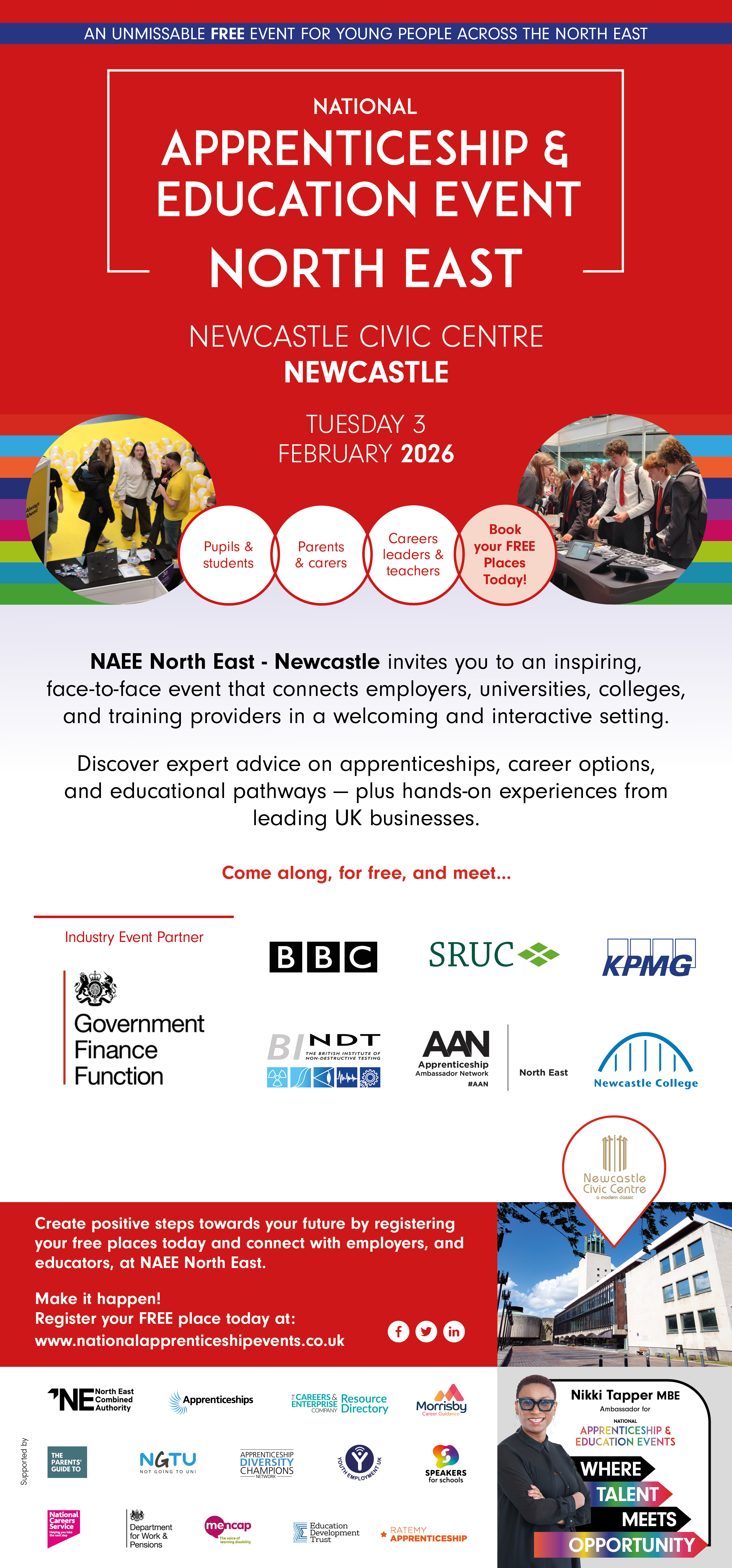 National Apprenticeship and Education Event Poster National Apprenticeship and Education Event Poster